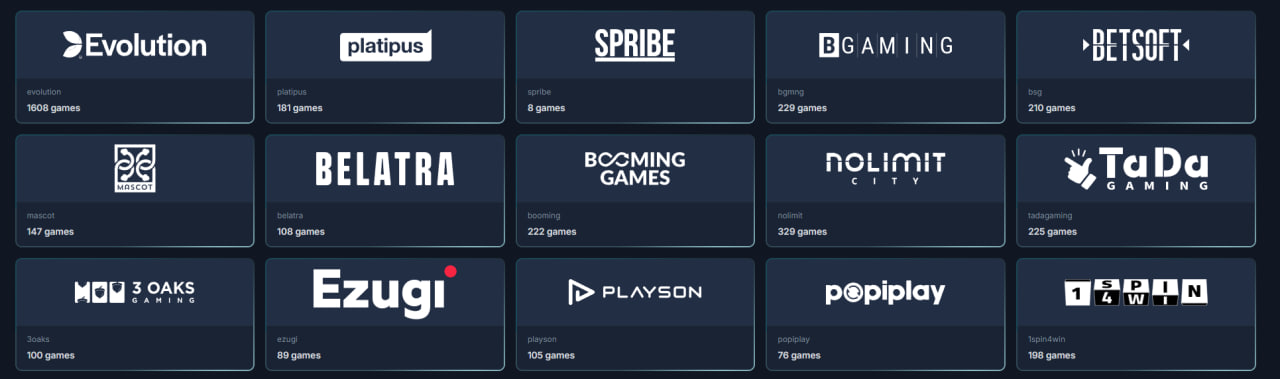 magicianbet casino provider